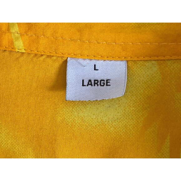 Hawaiian Shirt Macaw Parrot Palm Trees Surfboards Floral Jungle button Shirt - Picture 12 of 15